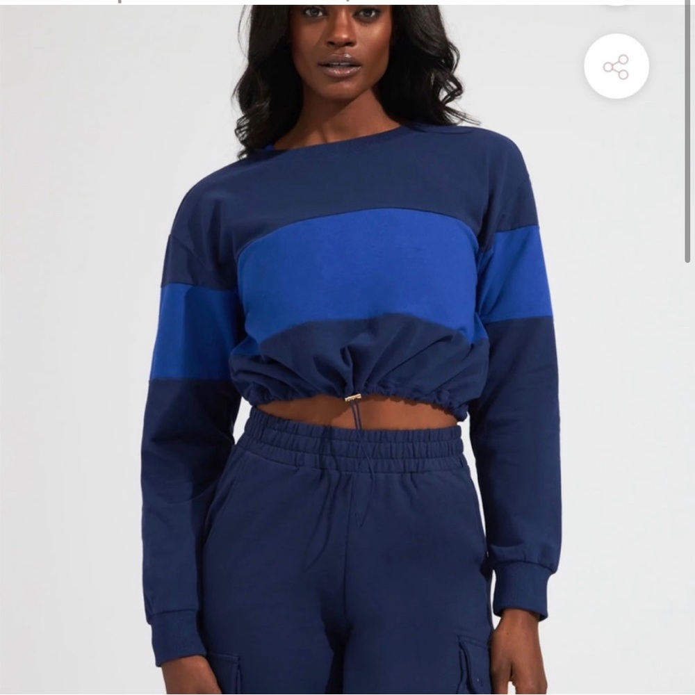 Buff bunny Cadi crop long sleeve